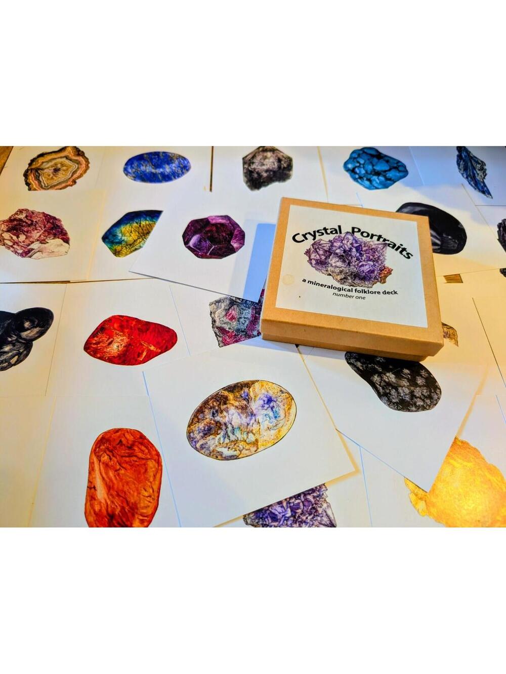 RARE Crystal Portraits Oracle Deck Self-Published Peony Archer OOP Deck #1